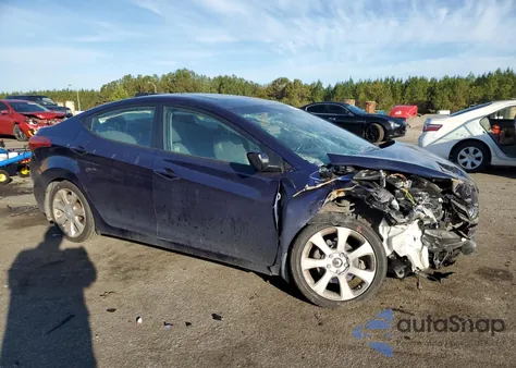 2011 Hyundai Elantra Gls from USA, damaged, VIN 5NPDH4AE8BH046712